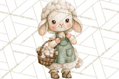 Happy Hollow Farm Animal Clipart PNG Product Image 4
