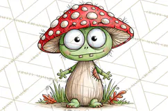 Zombie Hollow Cute Zombie Halloween Clipart PNG Product Image 5