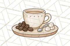 Sarcastic Coffee Clipart, Funny Coffee PNG Product Image 5
