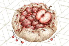 Haunted Patisserie PNG Clipart, Elegant Halloween Desserts Product Image 4