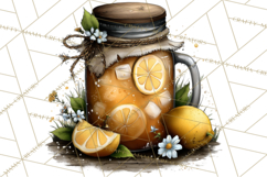 Western Cowboy Kitchen Decor Clipart, Rustic Ranch Png Product Image 4