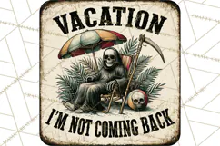 Dark Humor Vintage Metal Signs Clipart Product Image 5