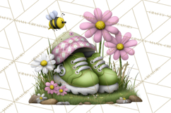 Whimsical Country Club Golf Clipart Argyle PNG Product Image 4
