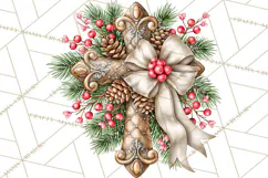 Christian Christmas Angel Clipart PNG Product Image 5