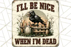 Rustic Sarcastic Quotes PNG | Vintage Funny Signs Clipart Product Image 5