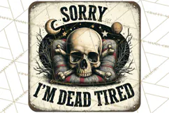 Dark Humor Vintage Metal Signs Clipart Product Image 2