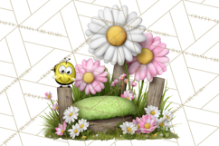Whimsical Country Club Golf Clipart Argyle PNG Product Image 5
