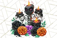Day Of The Dead Gothic PNG Clipart Product Image 2