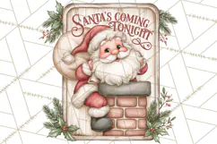 Santa Christmas Signs | Santa Png | Kris Kringle Quotes Product Image 3
