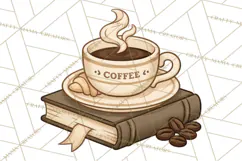 Sarcastic Coffee Clipart, Funny Coffee PNG Product Image 3