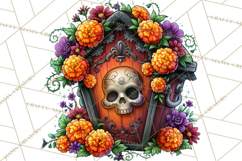 Day Of The Dead Gothic PNG Clipart Product Image 3