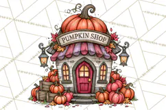 Monster Munchkins Halloween Buildings PNG Product Image 3