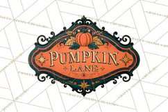 Vintage Halloween Signs PNG, Vintage Halloween Magic Clipart Product Image 3