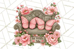 Friendship Butterfly Clipart PNG | Inspirational Quotes Product Image 3