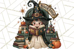 Vintage Halloween Scenes PNG, Halloween Magic Clipart Product Image 3