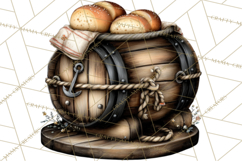 Western Cowboy Kitchen Decor Clipart, Rustic Ranch Png Product Image 2