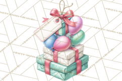 Cute Birthday Party Clipart PNG | Birthday Cake Graphics Product Image 2