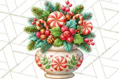 Candy Cane Lane Vintage Christmas Accents Clipart Product Image 4
