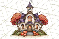 Monster Munchkins Halloween Buildings PNG Product Image 4