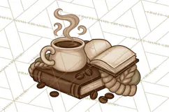 Sarcastic Coffee Clipart, Funny Coffee PNG Product Image 4