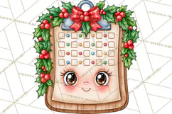 Christmas School Supplies & Teacher Clipart Product Image 4