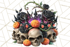Day Of The Dead Gothic PNG Clipart Product Image 4