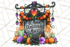 Day Of The Dead Gothic PNG Clipart Product Image 5