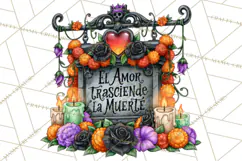 Day Of The Dead Gothic PNG Clipart Product Image 5