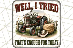 Rustic Sarcastic Quotes PNG | Vintage Funny Signs Clipart Product Image 5