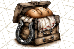 Western Cowboy Kitchen Decor Clipart, Rustic Ranch Png Product Image 4