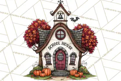 Monster Munchkins Halloween Buildings PNG Product Image 5