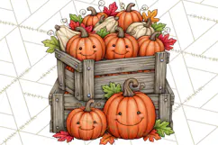Halloween Farmhouse Buildings Clipart, Halloween Farmhouse Product Image 5