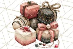 Haunted Patisserie PNG Clipart, Elegant Halloween Desserts Product Image 4
