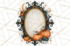 Vintage Halloween Signs PNG, Vintage Halloween Magic Clipart Product Image 2