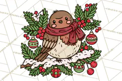 Cozy Christmas Clipart PNG, Cute Holiday Christmas Designs Product Image 2