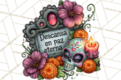 Day Of The Dead Gothic PNG Clipart Product Image 2