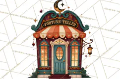 Vintage Halloween Places PNG, Halloween Magic Clipart Product Image 2