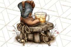 Old Saloon Western Alcohol Clipart PNG Product Image 5