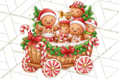 Gingerbread Jamboree Christmas Clipart Product Image 2