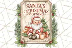 Santa Christmas Signs | Santa Png | Kris Kringle Quotes Product Image 3
