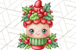Christmas School Supplies & Teacher Clipart Product Image 4