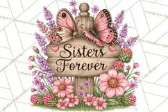 Friendship Butterfly Clipart PNG | Inspirational Quotes Product Image 3