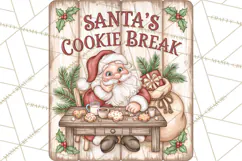 Santa Christmas Signs | Santa Png | Kris Kringle Quotes Product Image 4