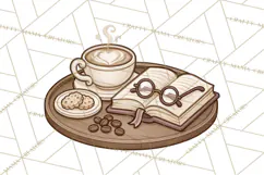 Sarcastic Coffee Clipart, Funny Coffee PNG Product Image 3
