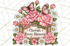 Friendship Butterfly Clipart PNG | Inspirational Quotes Product Image 4