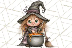 Halloween Farmhouse Monsters Clipart, Cute Halloween Farm Product Image 4