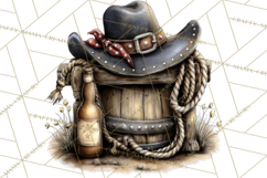Old Saloon Western Alcohol Clipart PNG Product Image 4