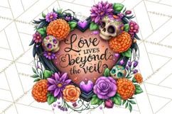 Day Of The Dead Gothic PNG Clipart Product Image 5