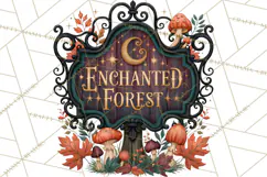 Vintage Halloween Signs PNG, Vintage Halloween Magic Clipart Product Image 3