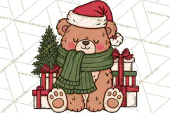 Cozy Christmas Clipart PNG, Cute Holiday Christmas Designs Product Image 2